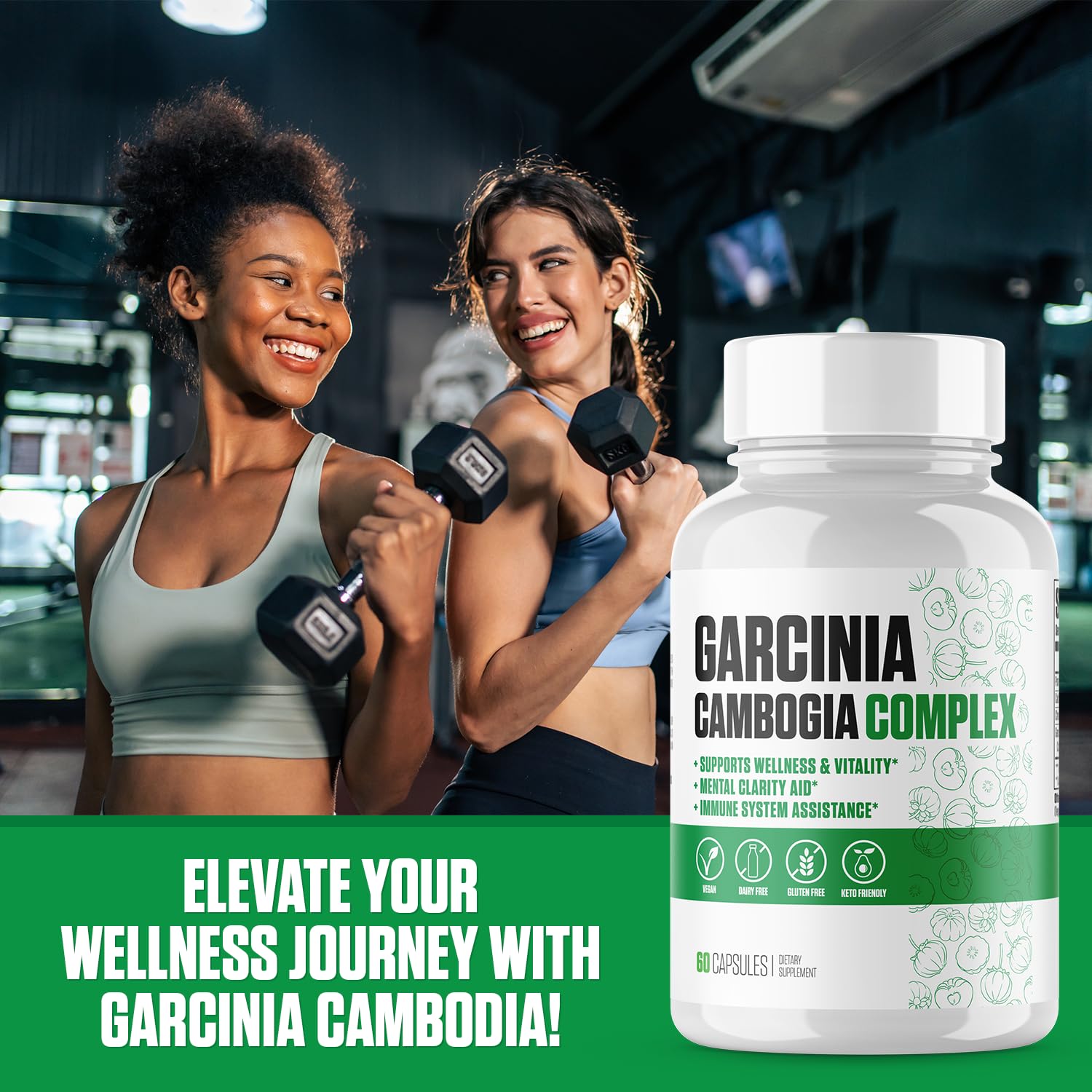 Garcinia Cambogia Extra Strength | #1 New Garcinia Cambogia Supplement Plus Potassium EPN SupplementsUS supplements