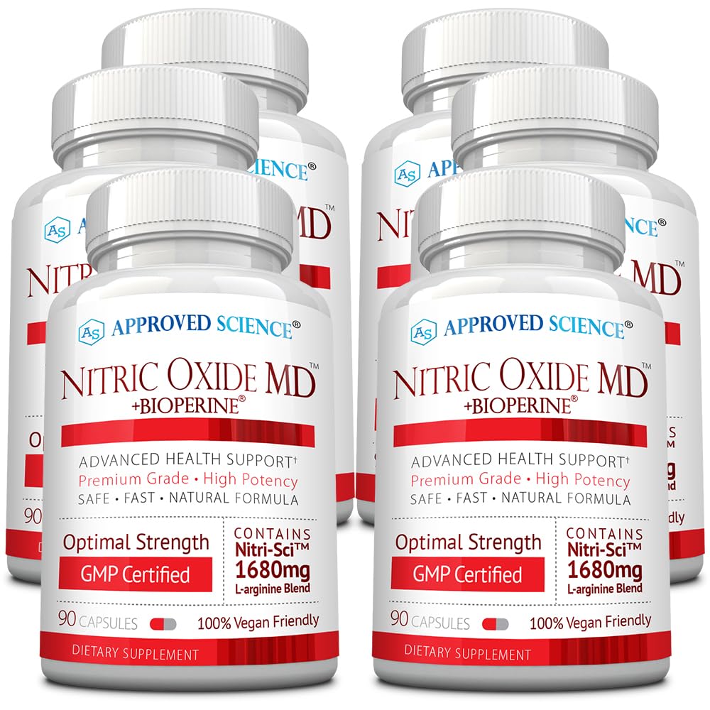 Approved Science Nitric Oxide MD - Muscle Development, Lean Body Mass, Improve Oxygen Approved ScienceAu supplements