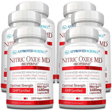 Approved Science Nitric Oxide MD - Muscle Development, Lean Body Mass, Improve Oxygen Approved ScienceAu supplements