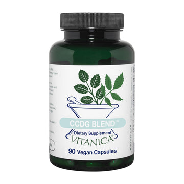 Vitanica CCDG Blend, Immune Support, DIM Supplement 200mg, Turkey Tail Mushroom, Turmeric, Green Tea, Vegan, 90 Capsules VitanicaAu supplements