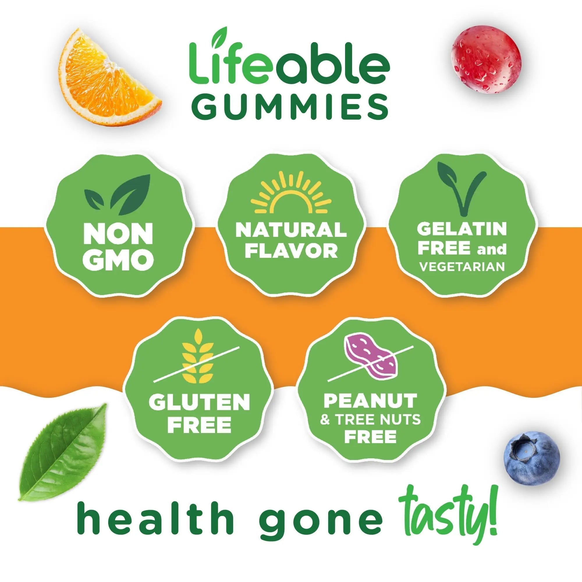 Lifeable Womens Multivitamin Gummy | with Vitamin A, C, D, E, Niacin, B6, Folate, B12, Biotin, Pantothenic Acid, Iodine, Zinc | LifeableAu supplements