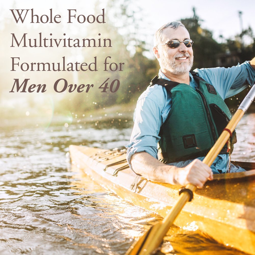 Garden of Life Organics Whole Food Multivitamin for Men 40+ 120 Tablets, Vegan Mens Multi for Health Garden of LifeAu supplements