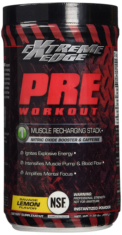Bluebonnet Nutrition Extreme Edge Pre workout, Muscle Recharging Formula, Increases BluebonnetUS supplements