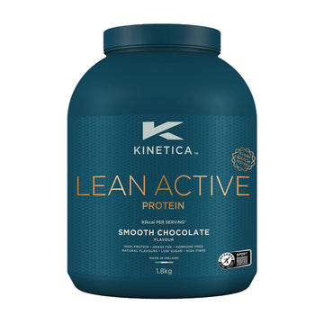 Kinetica Lean Protein Powder, Low Calorie, Grass Fed Whey, 72 Servings, Smooth Chocolate, 1.8kg KineticaAu supplements