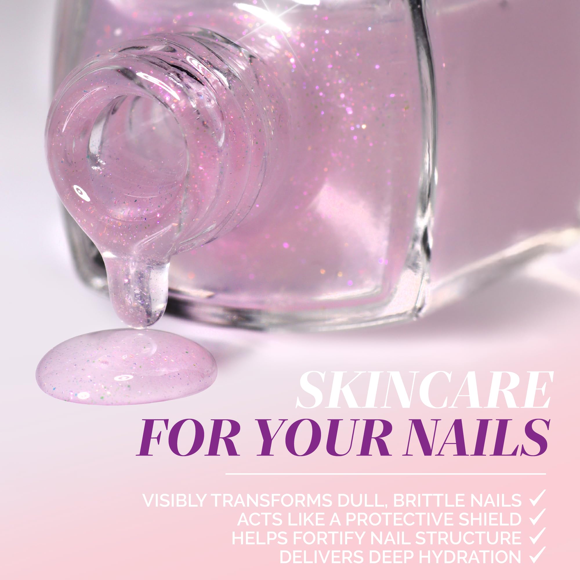 LONDONTOWN Glow Getter Nail Luminizer – One-Step Nail Treatment with Hexanal & Shimmer for Stronger, Healthier, Glossier Nails, No Base or Top Coat Needed, 0.4 Fl Oz LONDONTOWNAu supplements