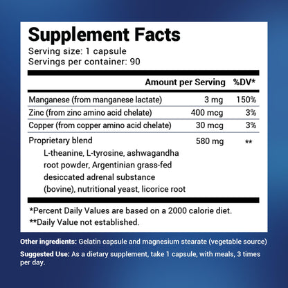 Dr. Berg’s Adrenal Stress Advanced Formula - Adrenal Support Supplements for Stress Dr. Berg NutritionalsUS supplements