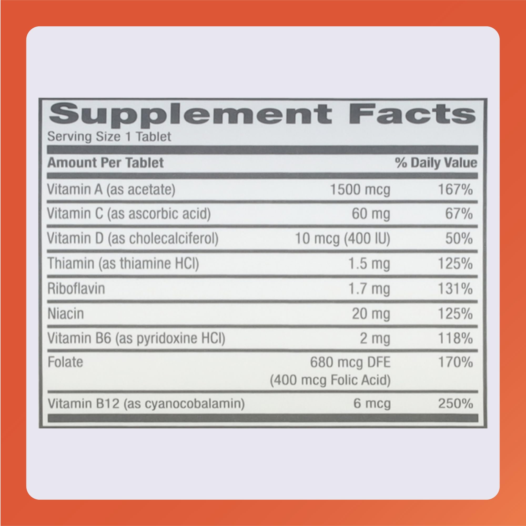 Rugby Daily-Vite Multivitamin - Daily Vitamin Supplement - 100 Tablets (1 Pack) RUGBY LABORATORIESAu supplements