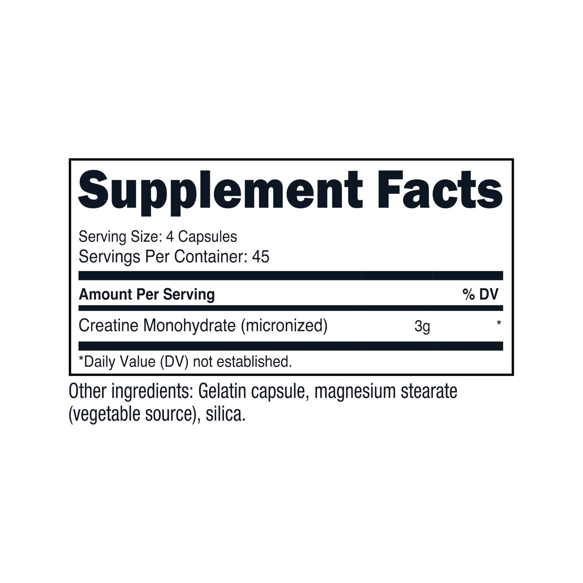 Nutricost Creatine Monohydrate 3,000mg, 180 Capsules (750mg Per Capsule) - Gluten Free, Non-GMO NutricostAu supplements