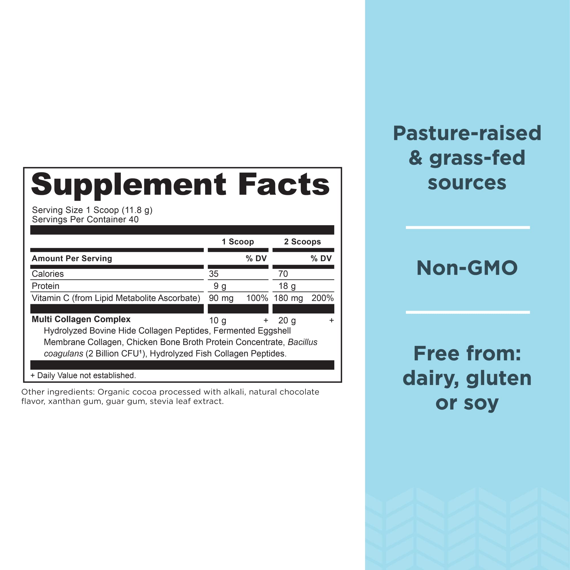 Ancient Nutrition Hydrolyzed Collagen Peptides Powder with Probiotics, Chocolate Multi Collagen Protein for Women and Men with Vitamin C, 40 Servings, Supports Skin and Nails, Gut Health, 16.65oz Ancient NutritionAu supplements