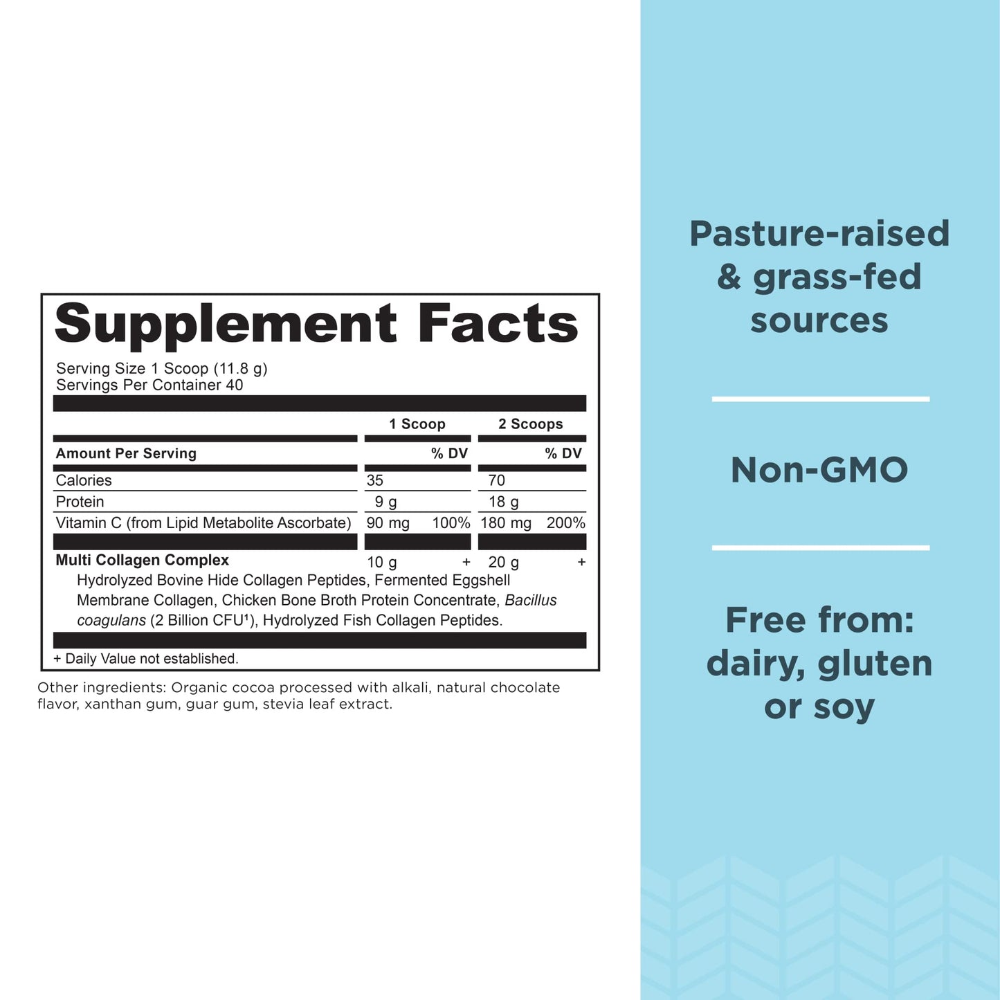 Ancient Nutrition Collagen Powder Protein, Multi Collagen Chocolate Protein Powder Ancient NutritionUS supplements