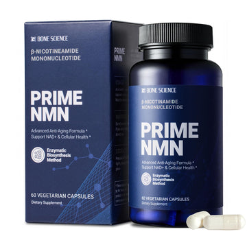 BONE SCIENCE Uthever NMN & Pterostilbene 6-in-1 Complex with Resveratrol, Glutathione & BioPerine - High Purity Stabilized NAD+ Precursor for Healthy Aging & Cellular Energy - 60 Vegetarian Capsules BONE SCIENCEAu supplements