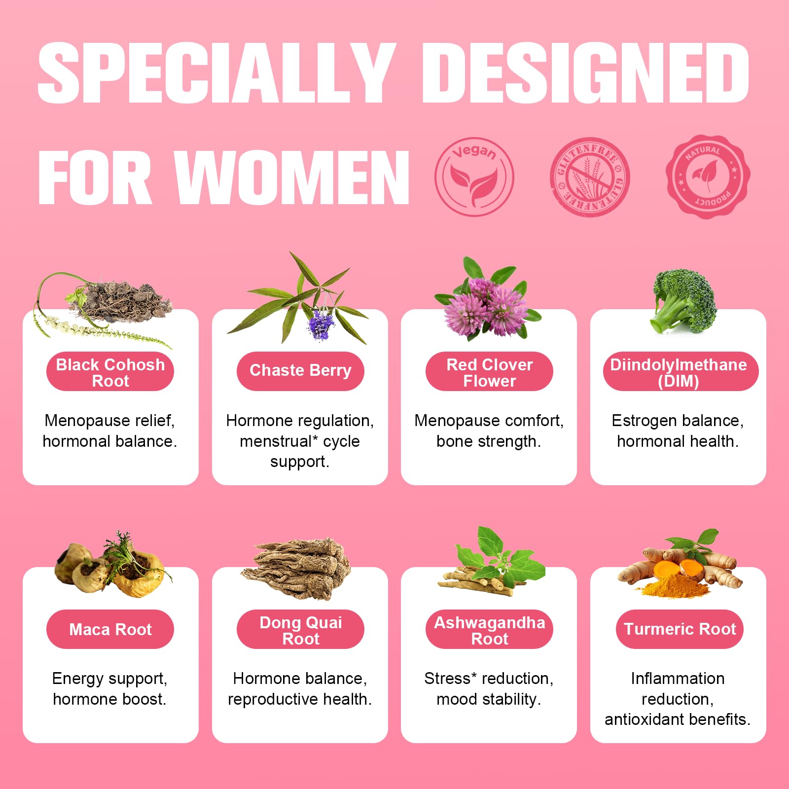 (2 Packs) 40-in-1 Menopause Supplements for Women, Multibenefit & Complete Black Cohosh for Hot Flashes, Night Sweats & Hormone Balance, w/ Probiotics, DIM, Vitex, Dong Quai, Red Clover and More TotariaAu supplements