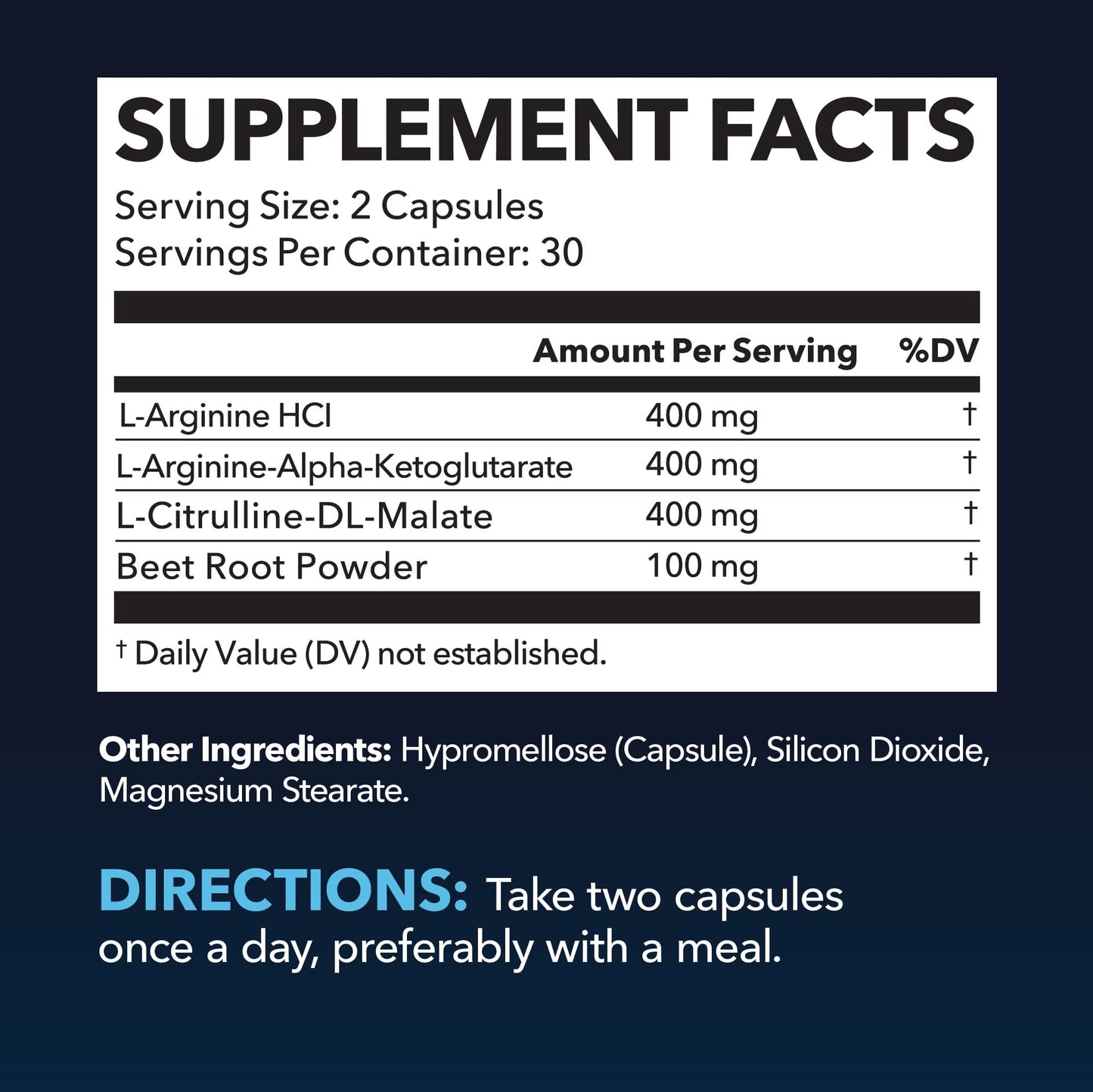 Extra Strength L Arginine - 1200mg Nitric Oxide Supplement for Muscle HAVASU NUTRITIONUS supplements