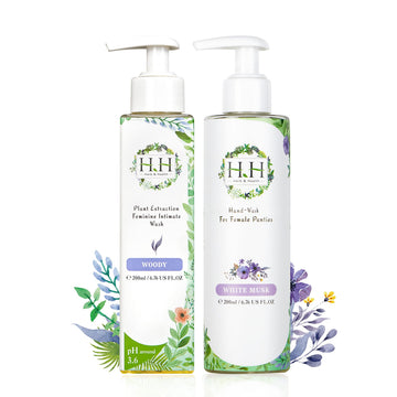 Feminine Wash+Panties Stain Remover Detergent - Natural Essential Oil Scent Vaginal Wash Women HH Herb & HealthAu supplements
