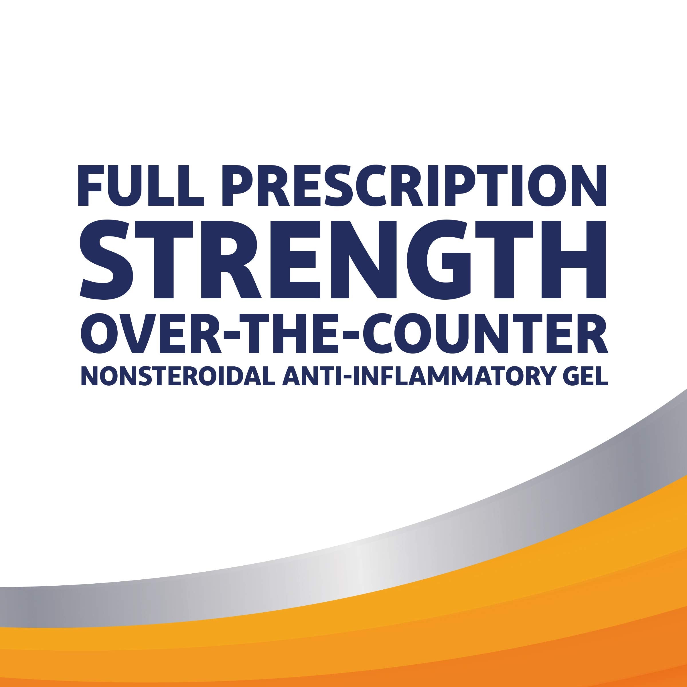 Voltaren Arthritis Pain Relief Gel, Diclofenac Sodium, 1% (NSAID), Clinically Proven Powerful Pain Reliever, No Prescription Needed, 1.7oz VoltarenAu supplements