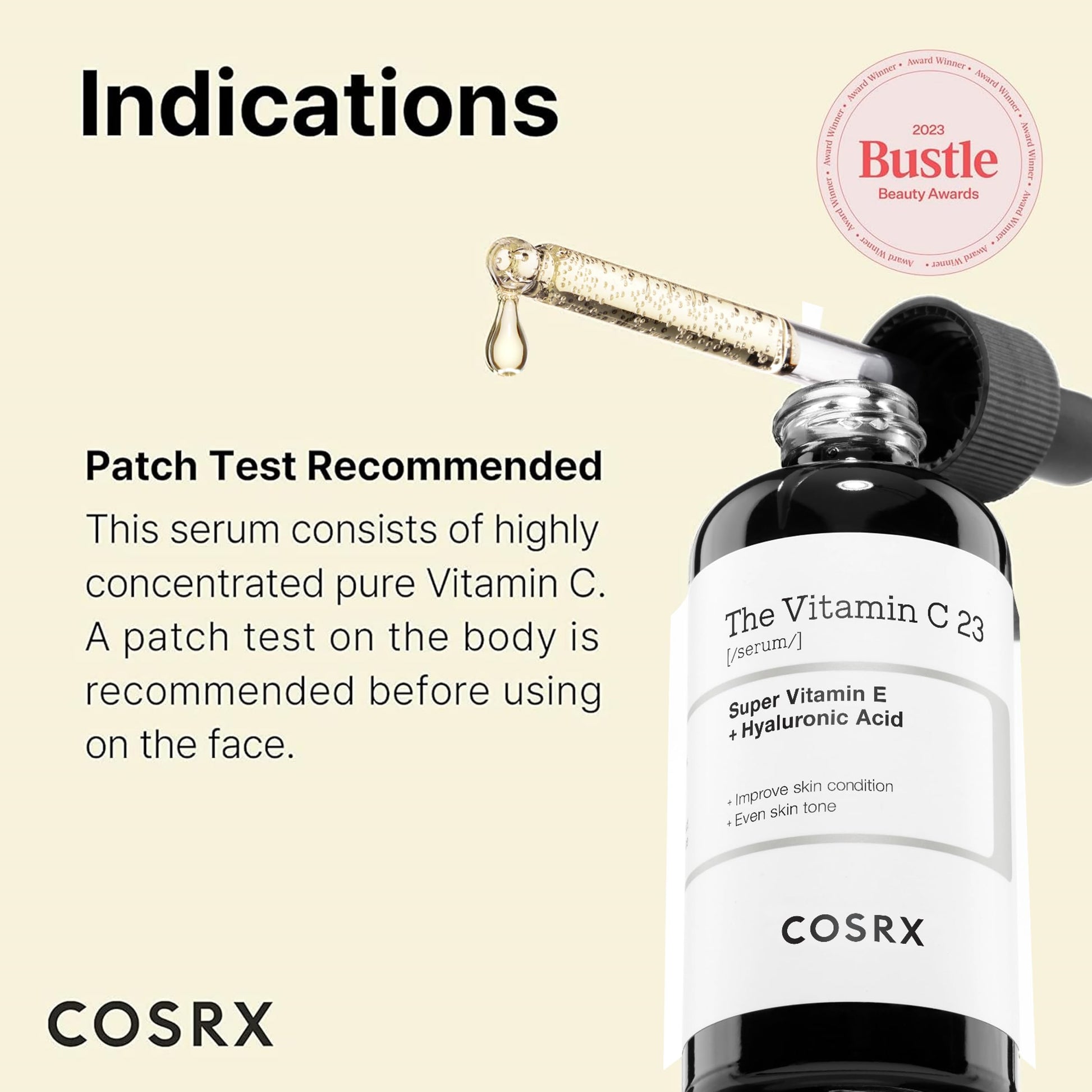 COSRX Pure Vitamin C Serum with Vitamin E & Hyaluronic Acid, Brightening COSRXAu supplements