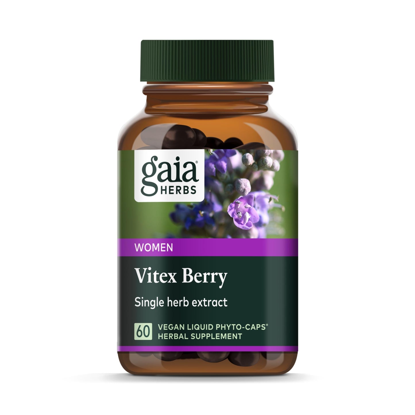 Gaia Herbs Vitex Berry (Chaste Tree) - Supports Hormone Balance & Fertility Gaia HerbsUS supplements