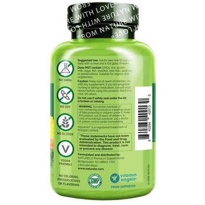 NATURELO One Daily Multivitamin for Women - Energy Support - Whole Food Supplement NATURELOUS supplements