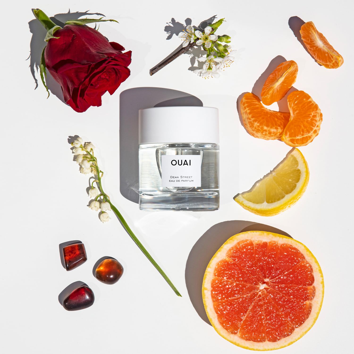 OUAI Dean Street Eau de Parfum - Elegant Womens Perfume for Everyday Wear - Fresh Floral Scent with Notes of Citrus, Apricot, Magnolia and Delicate Hints of Rose and Musk (1.7 Oz) OUAIAu supplements