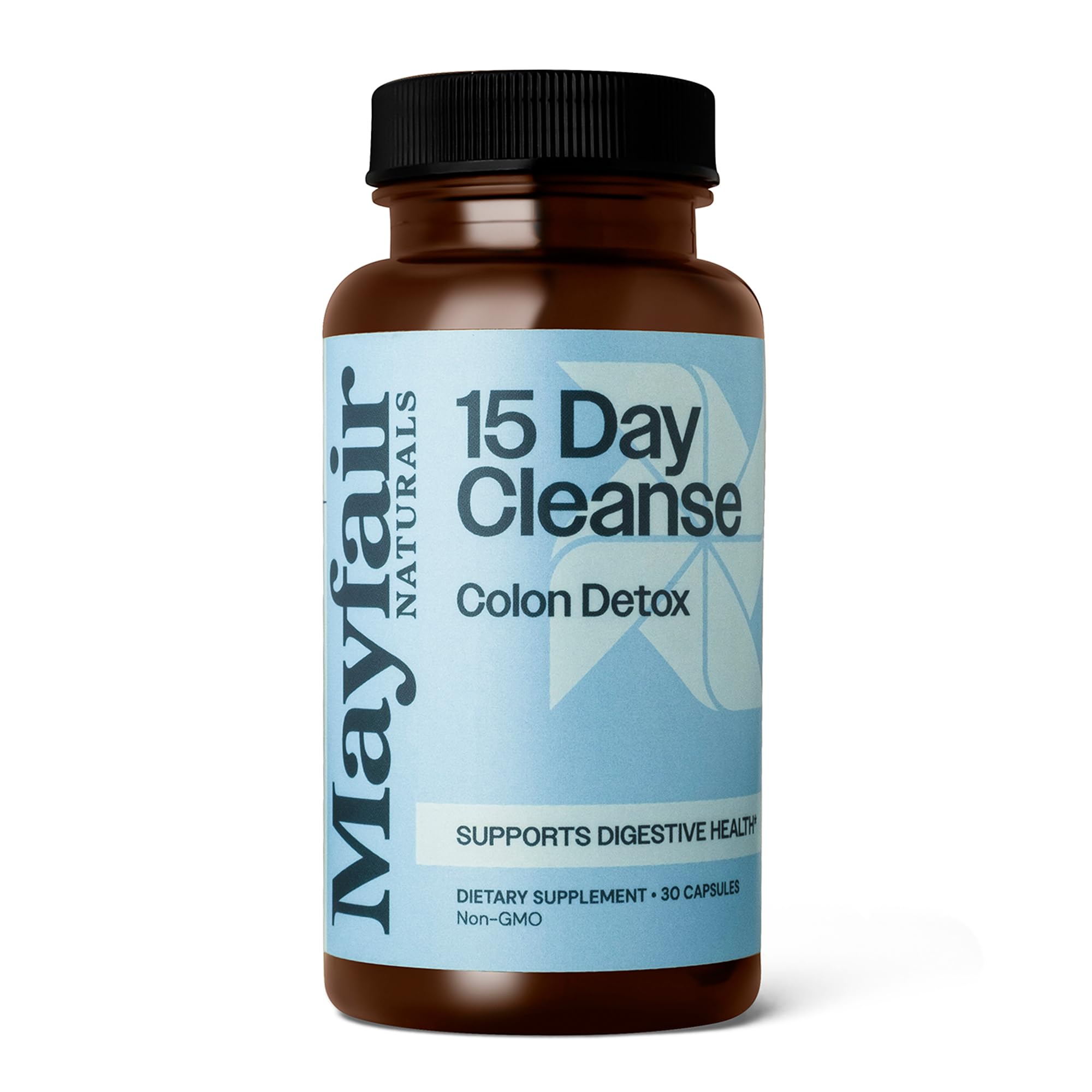 Mayfair Naturals 15 Day Cleanse Colon Detox, Dietary Supplement, 30 Capsules, Natural Laxative Mayfair NaturalsUS supplements