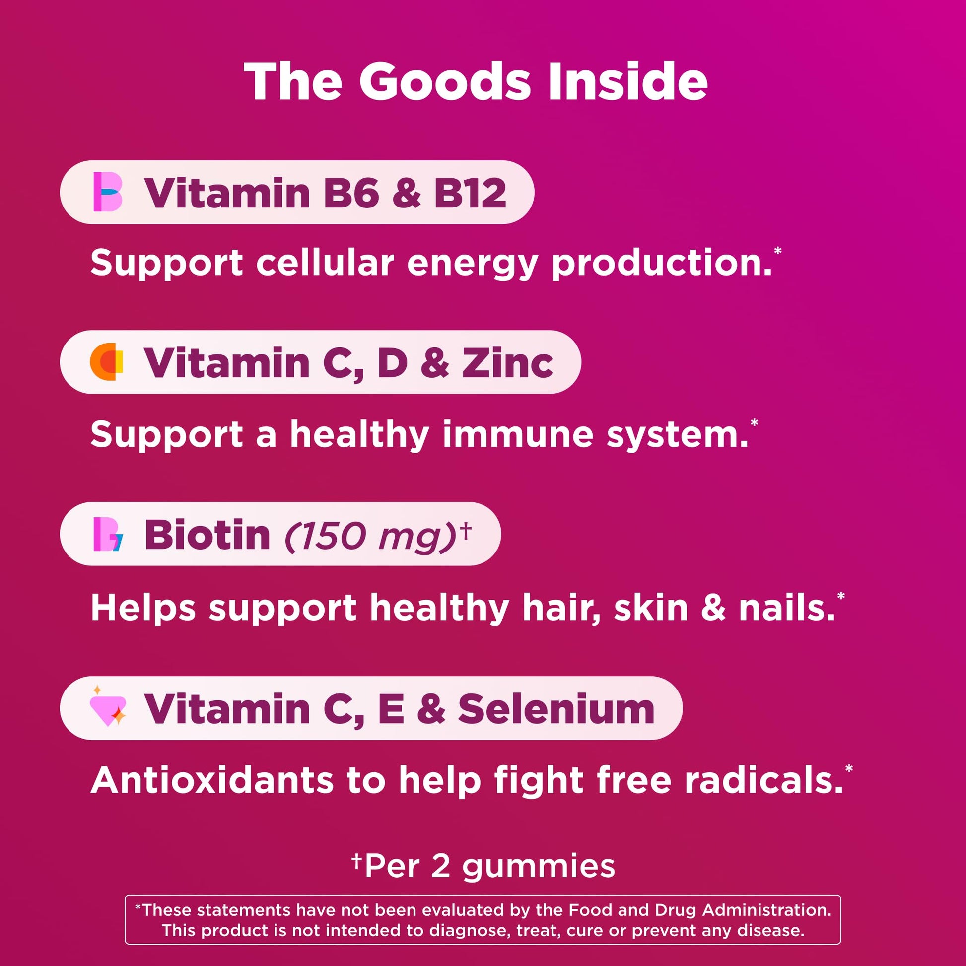 OLLY Women's Multivitamin Gummy, Vitamins A, D, C, E, Biotin, Folic Acid, Adult Chewable Vitamin, Berry Flavor OLLYAu supplements