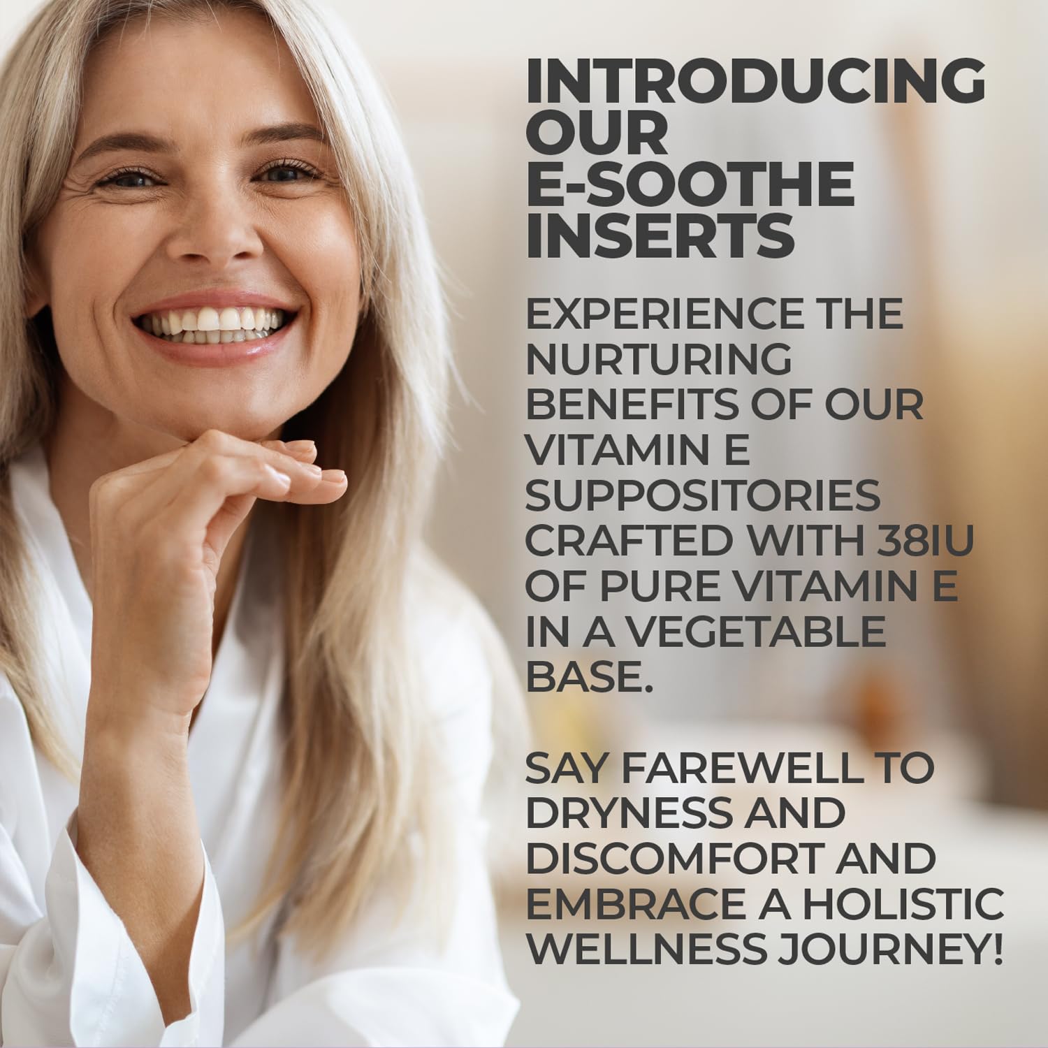 NewLife Naturals Vitamin E Suppositories 38IU - Vaginal Dryness Irritation Menopause Atrophy Relief NewLife NaturalsAu supplements