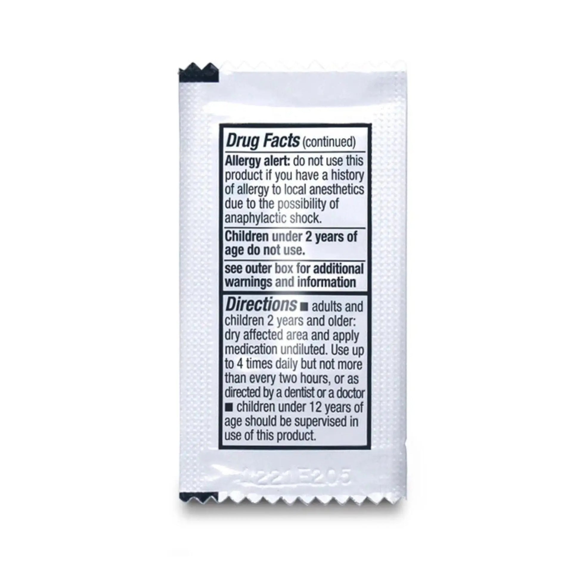 Safetec Oral Pain Relief, .75 g Packets, Box of 144 SafetecAu supplements