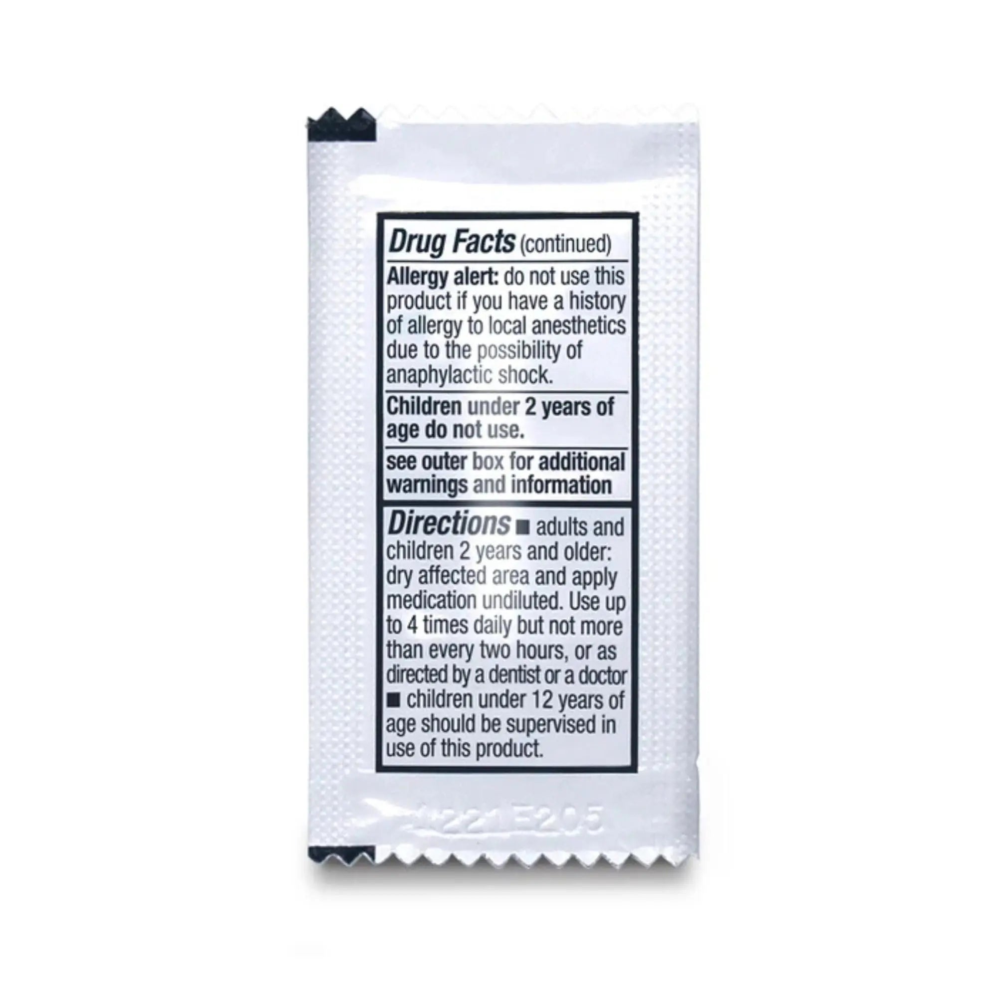 Safetec Oral Pain Relief, .75 g Packets, Box of 144 SafetecAu supplements