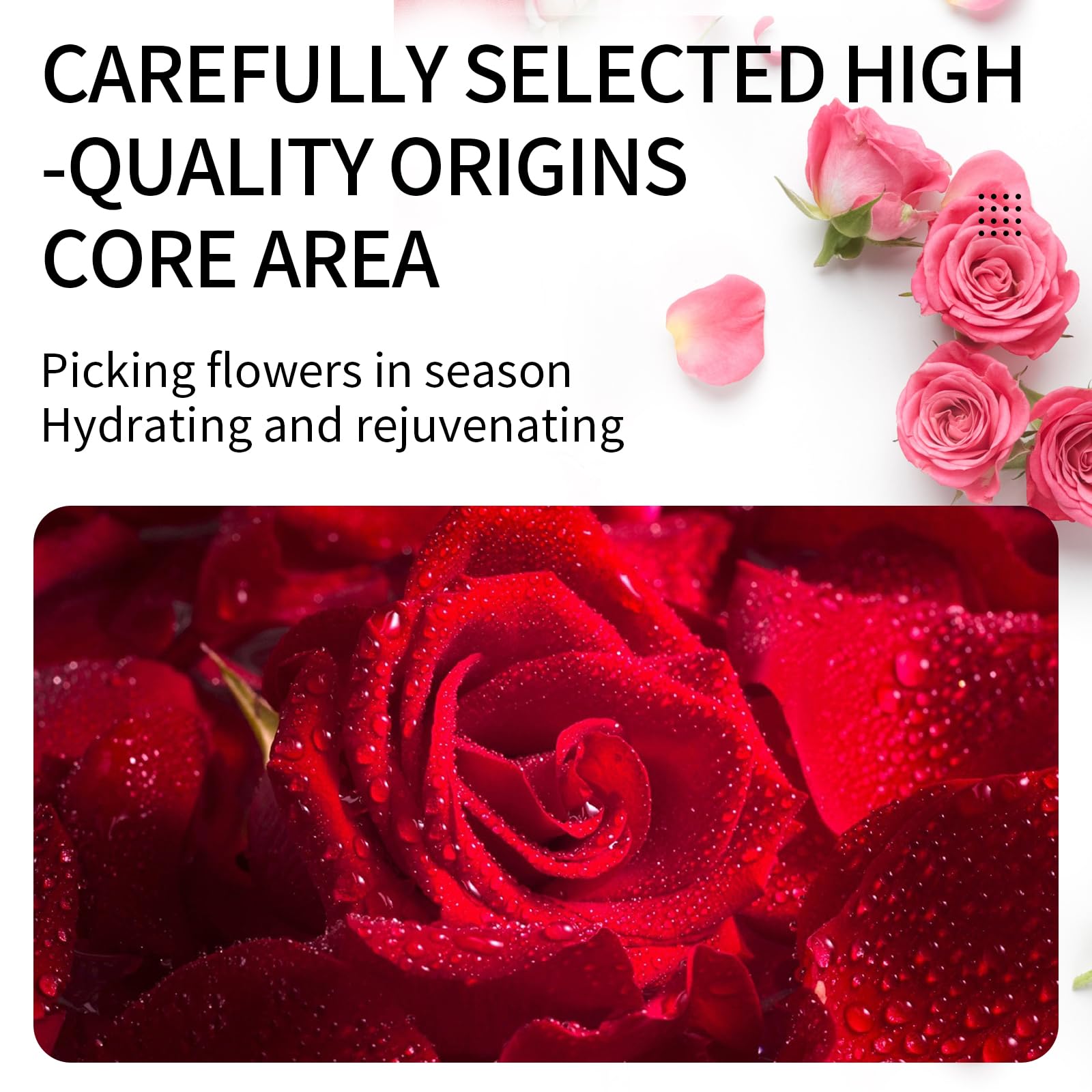 Rose Essential Oil Pure Rose Oil for Face 4OZ/118ML Organic Essential Oils for Diffuser Home Bedroom YAFUSIPEAu supplements