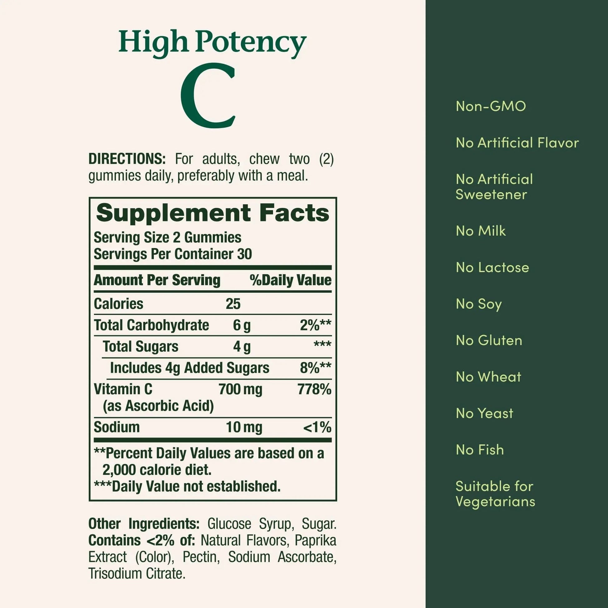 Nature’s Bounty Vitamin C Gummies 700mg, High Potency Vitamin C Chewable Gummies for Adults, Immune Support Supplement Nature's BountyAu supplements