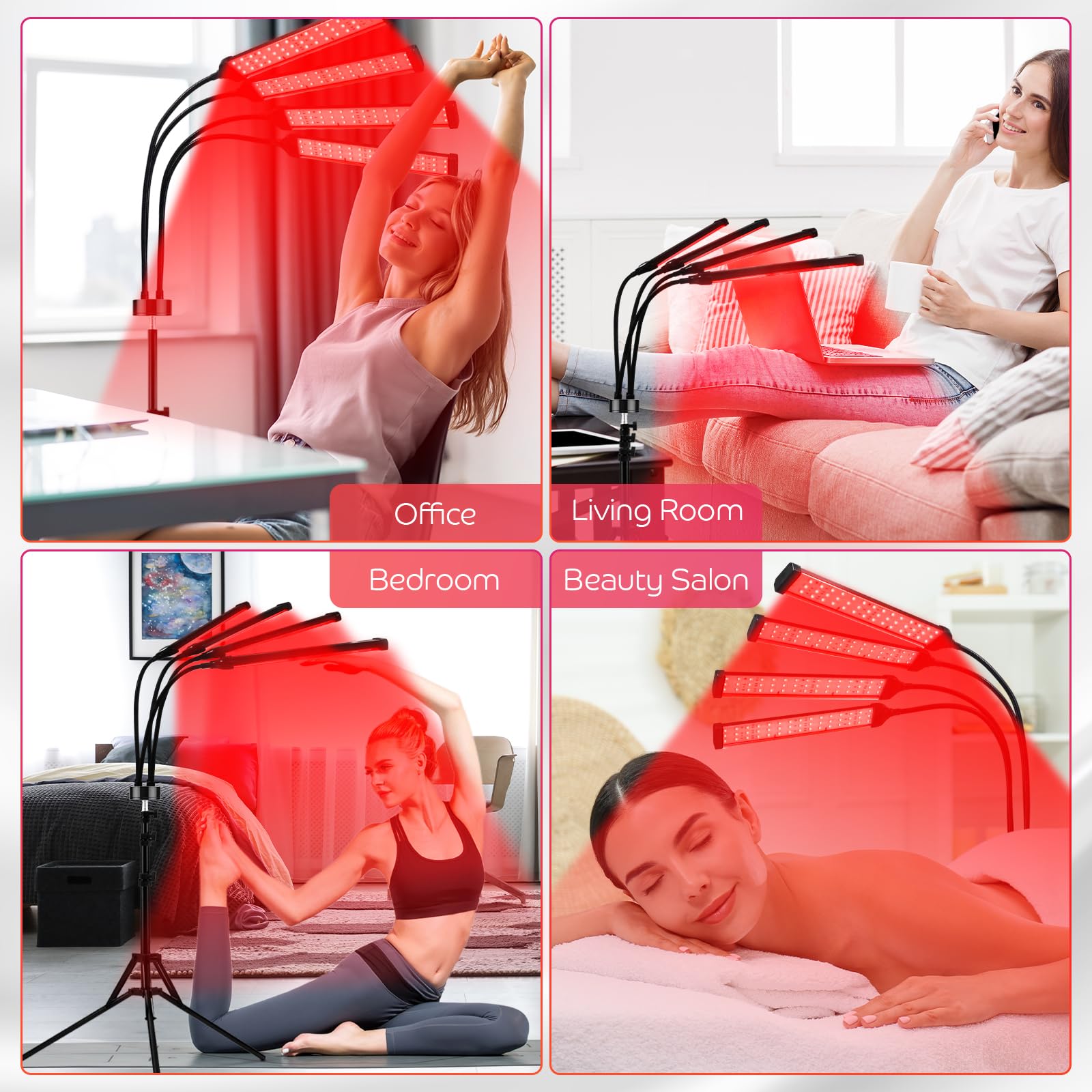 Red Light Therapy for Body, 180LEDs Red Light Therapy Lamp with Tripod, 3-in-1 Chip Designed 660nm ＆850nm DevowellteAu supplements