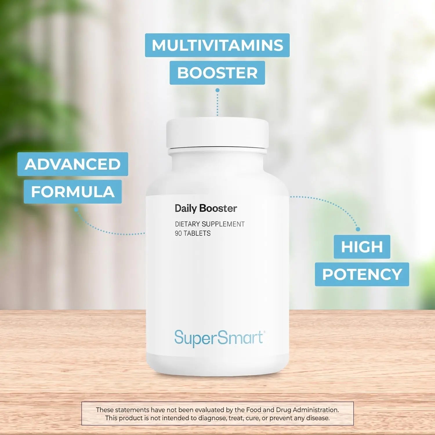Supersmart Daily Booster (Advanced Formula) - with PQQ, OPCs, Quercetin, Acetyl L-Carnitine, R-Lipoic Acid - Boost for Multivitamin Supplement SupersmartAu supplements