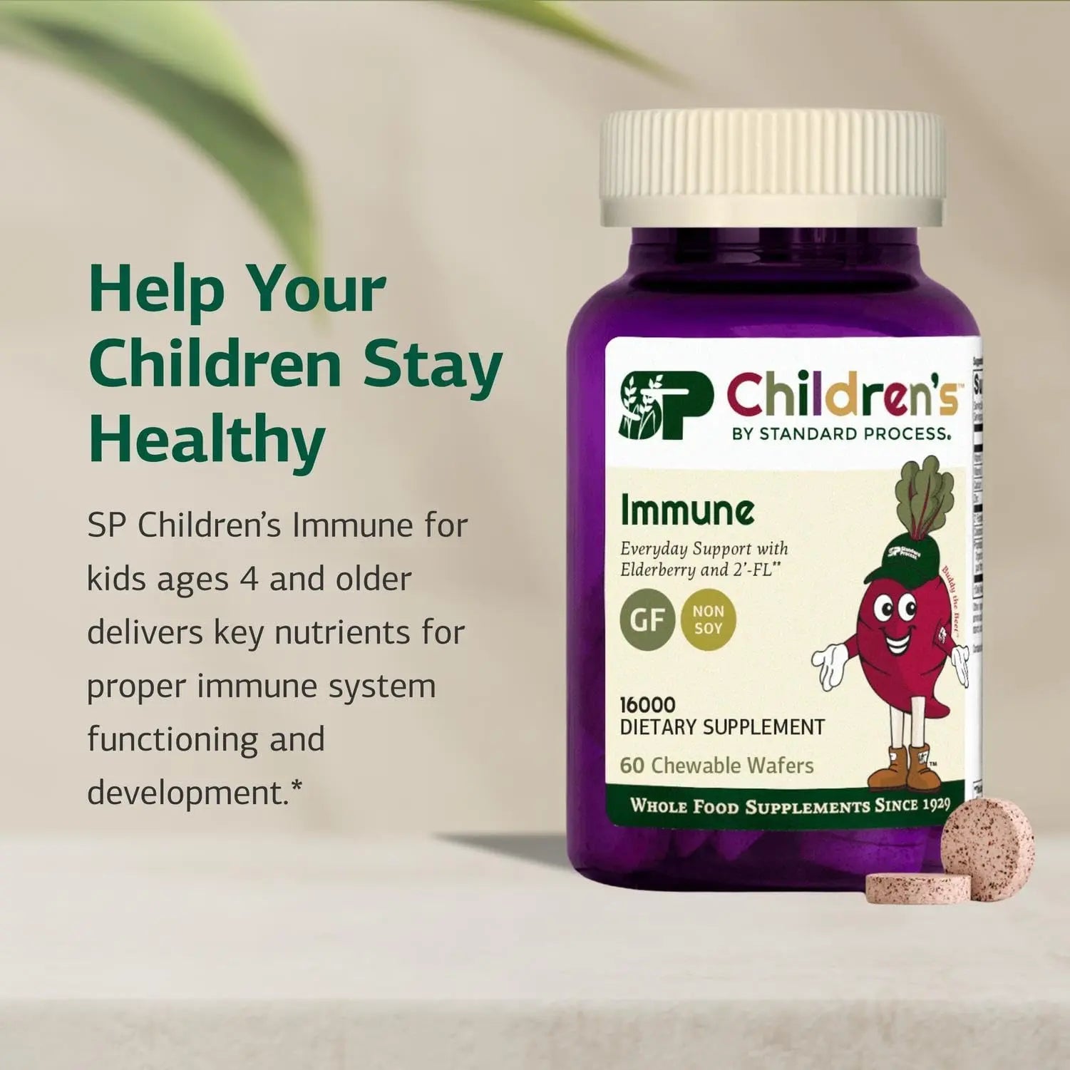 Standard Process Inc. Children's Immune - 60 Wafers Standard Process Inc.Au supplements