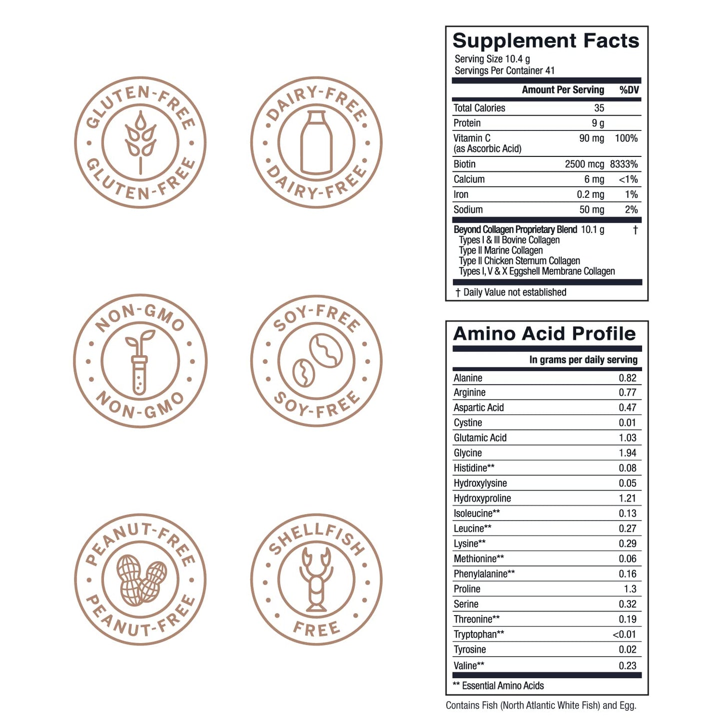 Live Conscious Beyond Collagen Multi Collagen Powder for Women w/Types I, II, III, V & X Live ConsciousUS supplements