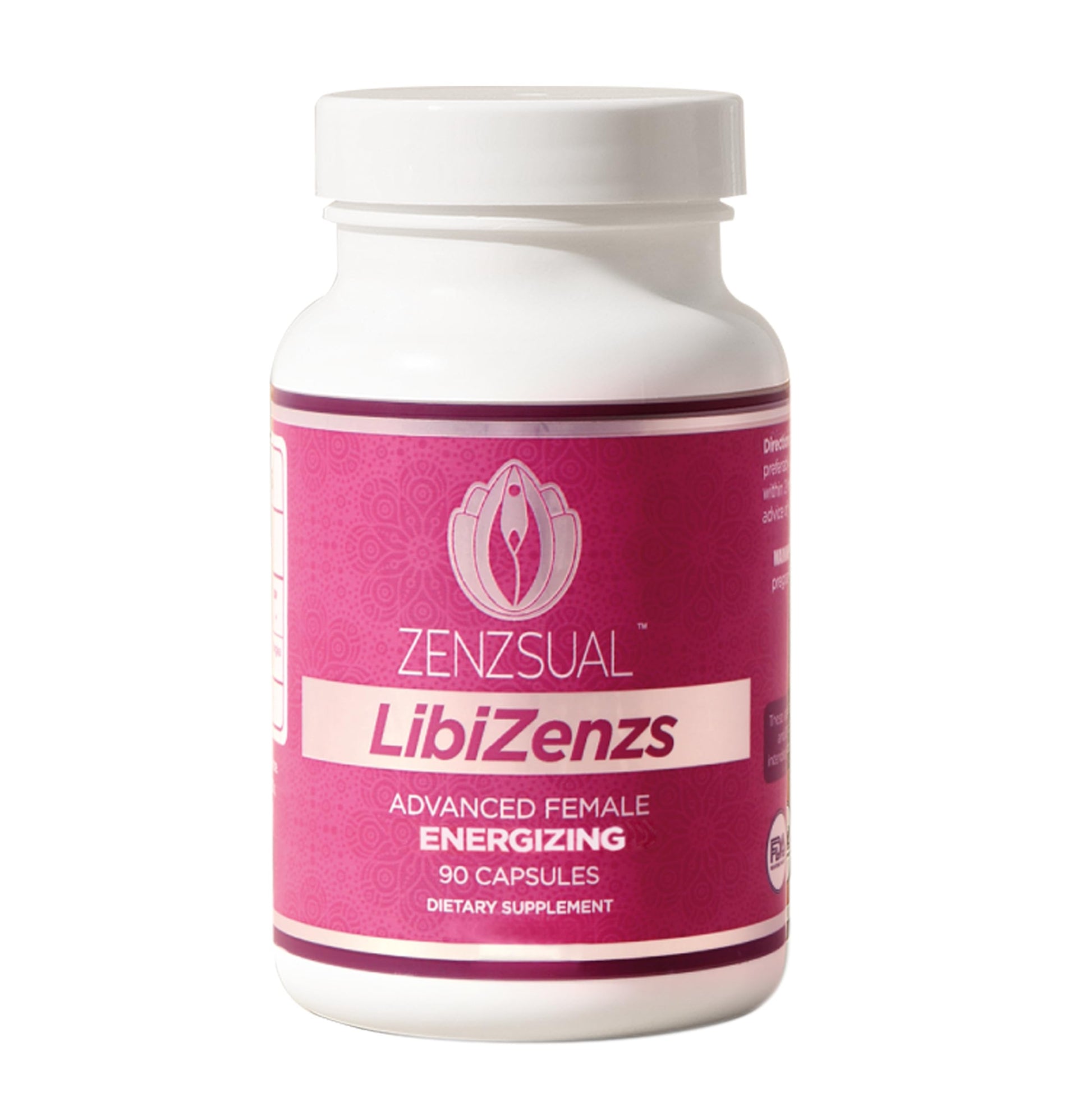 ZENZSUAL Libizenzs – Plant-Based Energy Support Supplement for Women – Caffeine-Free with Maca Root, Ashwagandha & Ginseng – Supports Daily Stamina, Focus & Well-Being – 90 Vegan Capsules ZENZSUALAu supplements