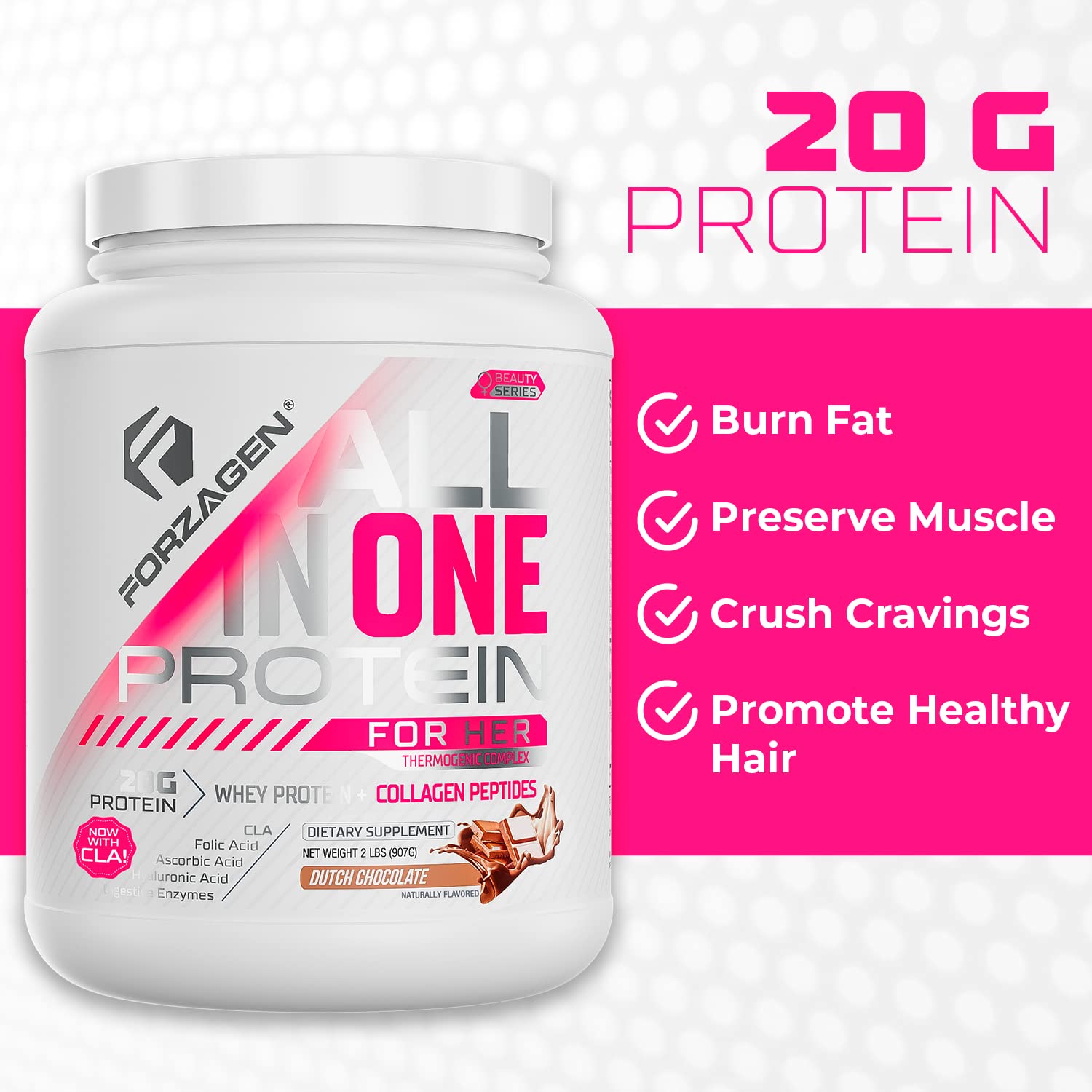 Forzagen Protein Powder for Women - Protein Shake With Collagen Powder for Women ForzagenAu supplements