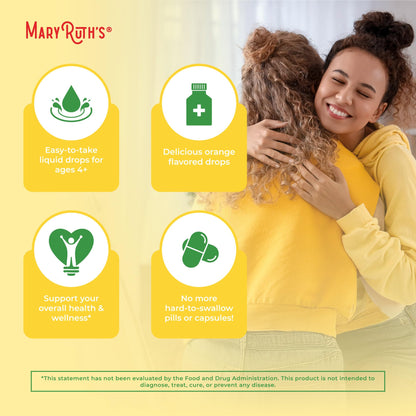 MaryRuth Organics USDA Vitamin E Liquid Drops 2 Month Supply | Bone and Joint Health | Cognitive Health for Adults and Kids | Sugar Free, Vegan, Non-GMO, Gluten Free | 2 Ounces MARYRUTH'SUS supplements