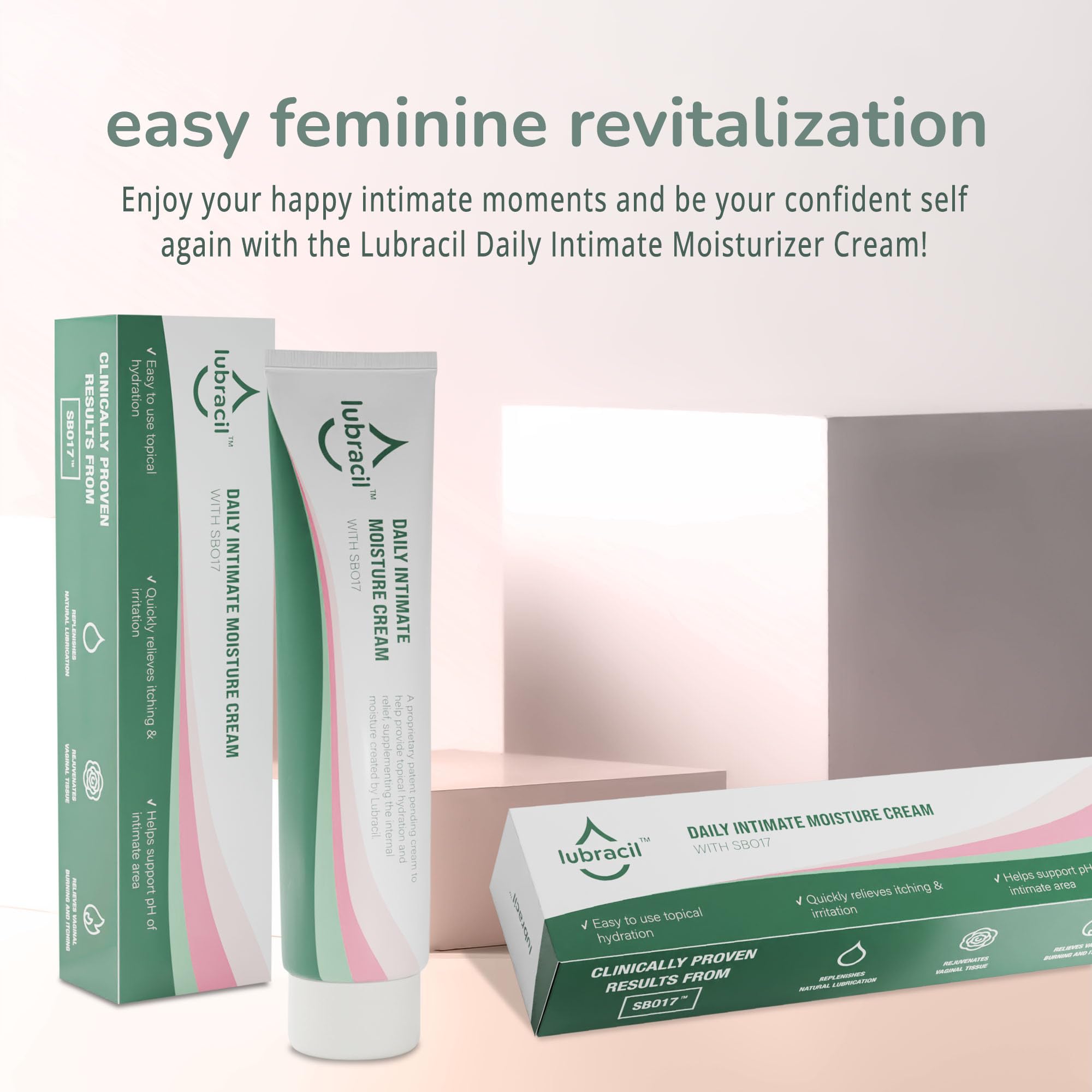 Lubracil - Topical Vulva Cream - Daily Care Moisturizer Helping with Vaginal Dryness, Burning LubracilAu supplements