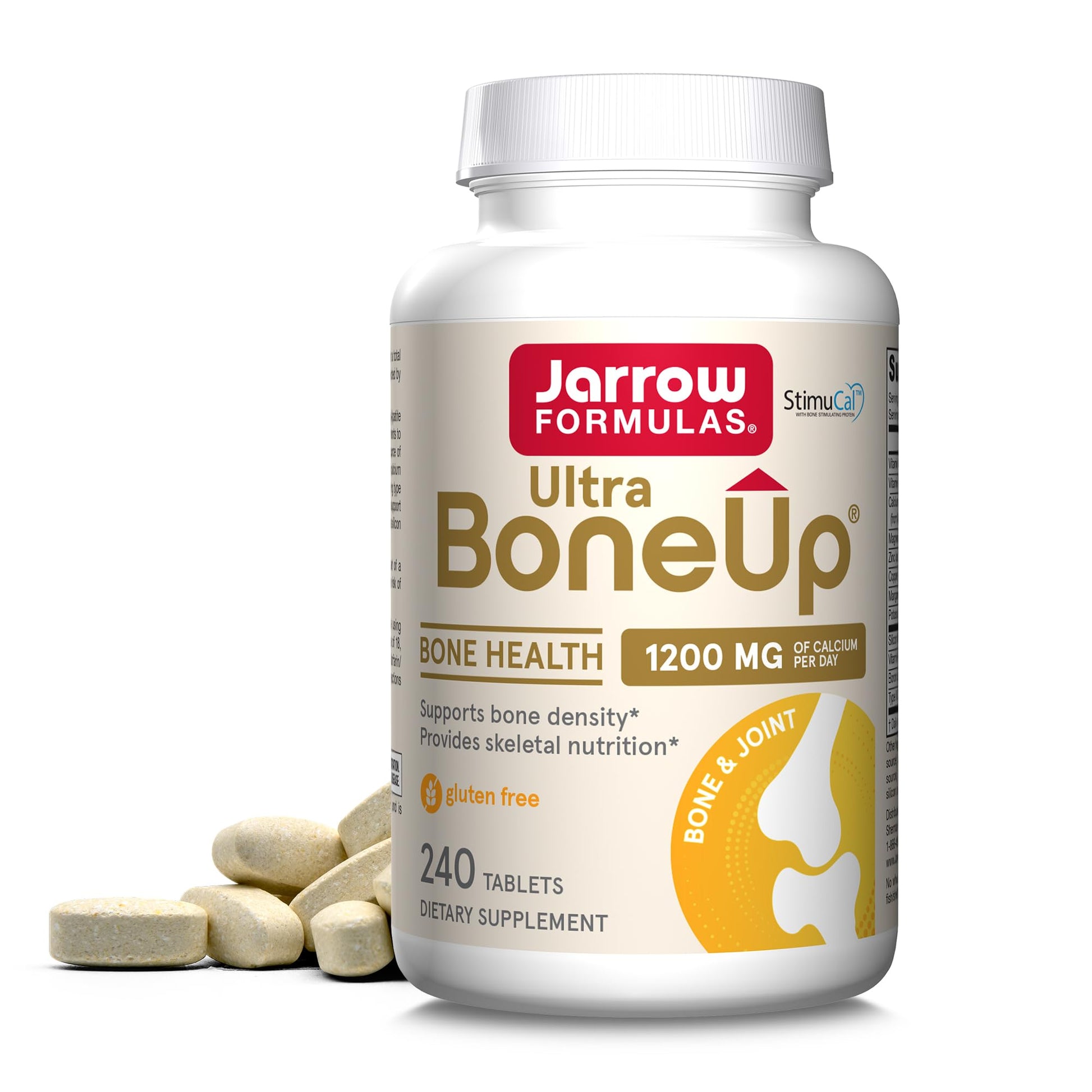 Jarrow Formulas® Ultra BoneUp®, Includes MK-7 and Silicon for Added Bone Support, 240 Bone Health Tablets Jarrow FormulasAu supplements