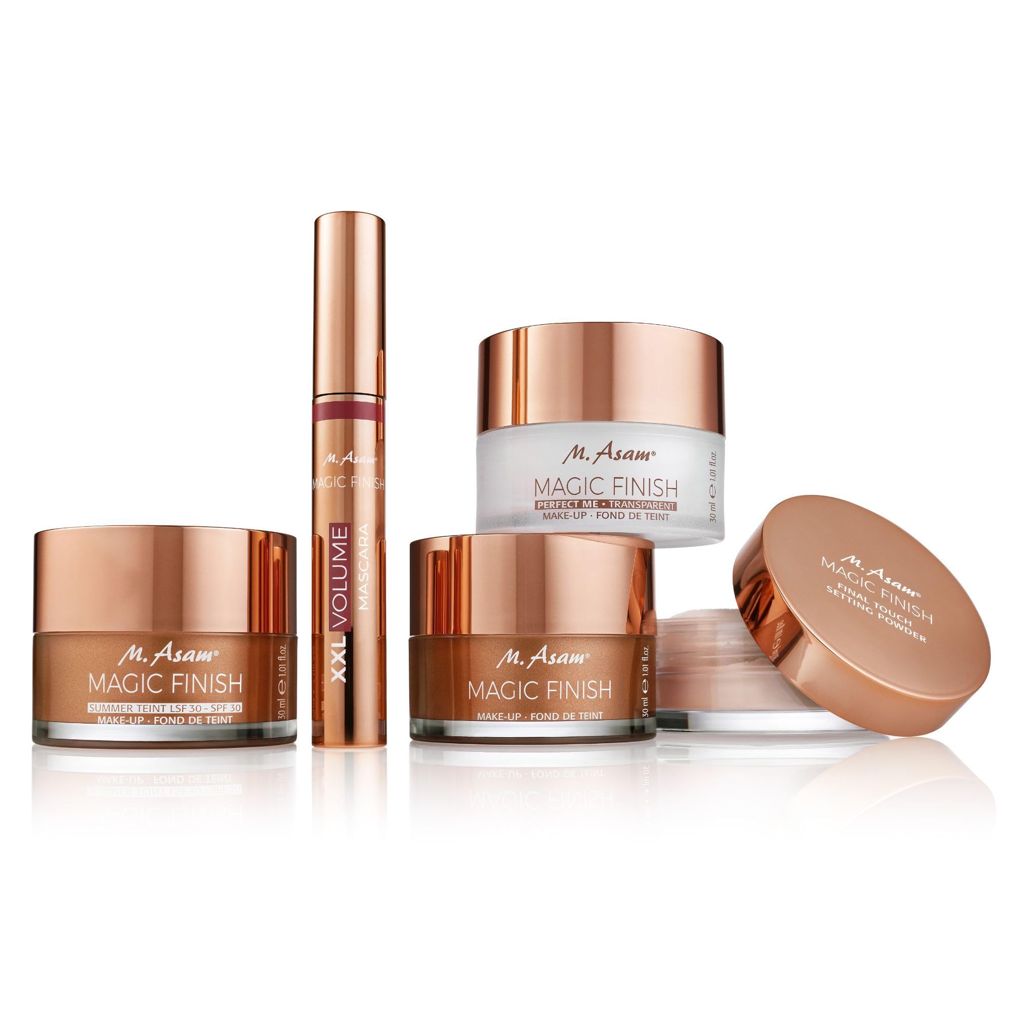 M. Asam MAGIC FINISH Cream Contour Stick medium-dark (0.28 Oz)- creamy contour stick for a defined face shape, creates optical shadows, bronzer stick with moisturizing hyaluronic acid, vegan M. AsamAu supplements