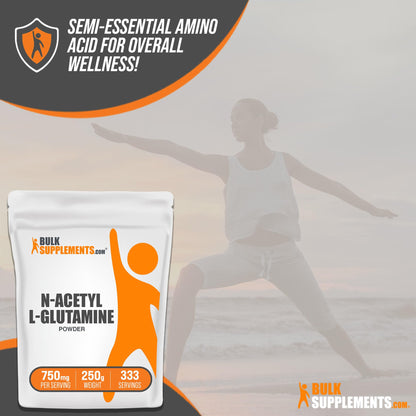 BULKSUPPLEMENTS.COM N-Acetyl L-Glutamine Powder - Glutamine Supplement BULKSUPPLEMENTS.COMUS supplements