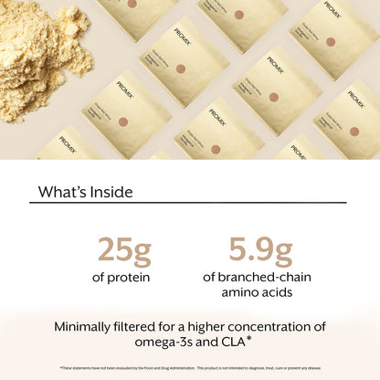 Promix Whey Protein Powder, Vanilla - 2.5lb Bulk - Grass-Fed & 100% All Natural ProMix NutritionUS supplements