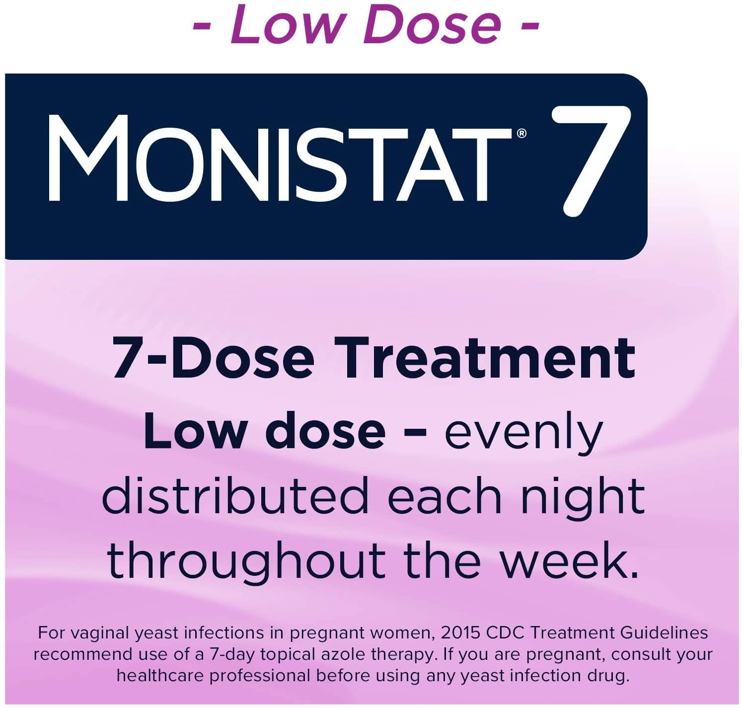 MONISTAT 7-Dose Infection Treatment, 7 Disposable Applicators & 1 Cream Tube (Pack of 1) MonistatAu supplements