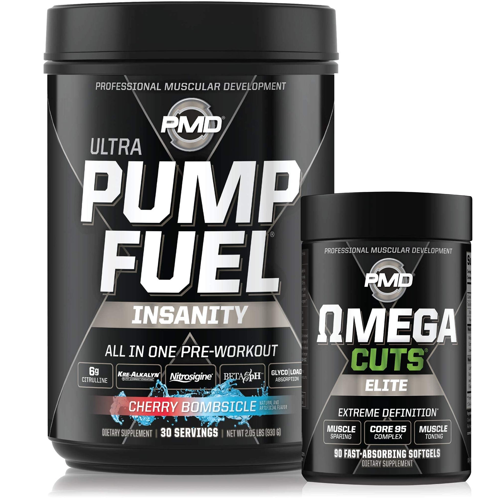 PMD Sports Ultra Pump Fuel Insanity - Pre Workout - Cherry Bombsicle (30 Servings) PMDAu supplements