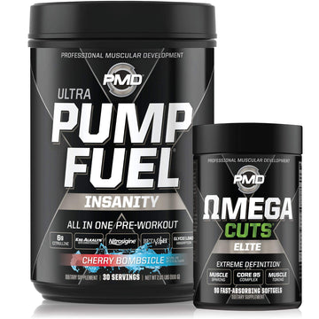 PMD Sports Ultra Pump Fuel Insanity - Pre Workout - Cherry Bombsicle (30 Servings) PMDAu supplements