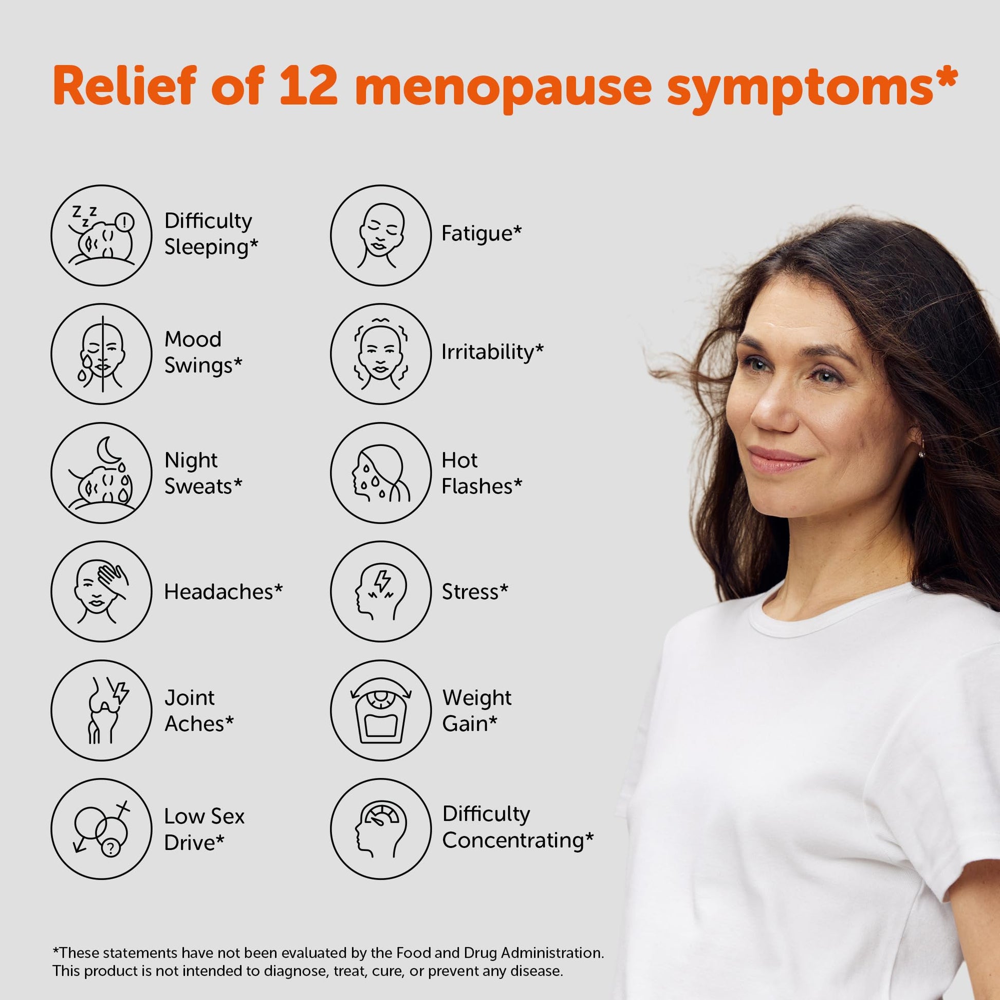 Amberen Menopause Supplement for Women, 60 Gummies, Clinically Proven, Helps Support Hormone Balance, Helps Relieve 12 Menopause Symptoms: Hot Flashes, Night Sweats, Mood Swings and More AmberenAu supplements