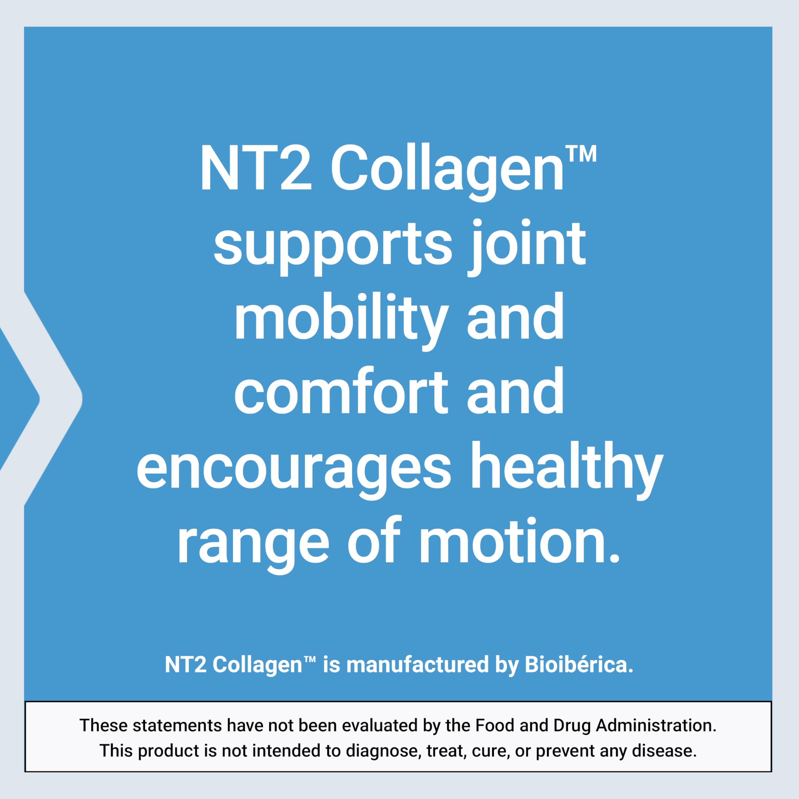 Life Extension NT2 Collagen™, Joint Health Supplement for Joint Comfort & Mobility, Gluten-Free, Non-GMO, 1 Daily, 60 Small Capsules Life ExtensionAu supplements