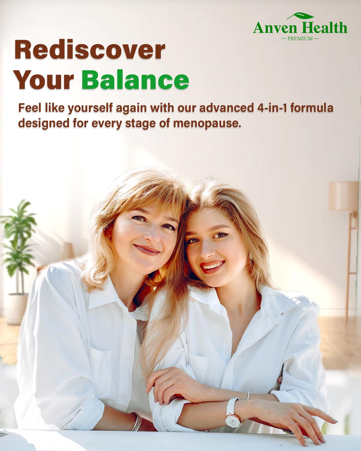 Anven Health Menopause Supplements for Women, Vitamin D3 & B6, Menopause Relief Probiotics Supports Hot Flashes, Night Sweats, Bloating & Gut Health with Black Cohosh, Herbs, Collagen | 60 Veggie Caps Anven HealthAu supplements