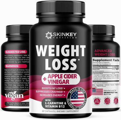 Weight Loss Pills for Women - Fat Burner Diet That Work Fast & Men Made in USA SKINKEY NutritionUS supplements