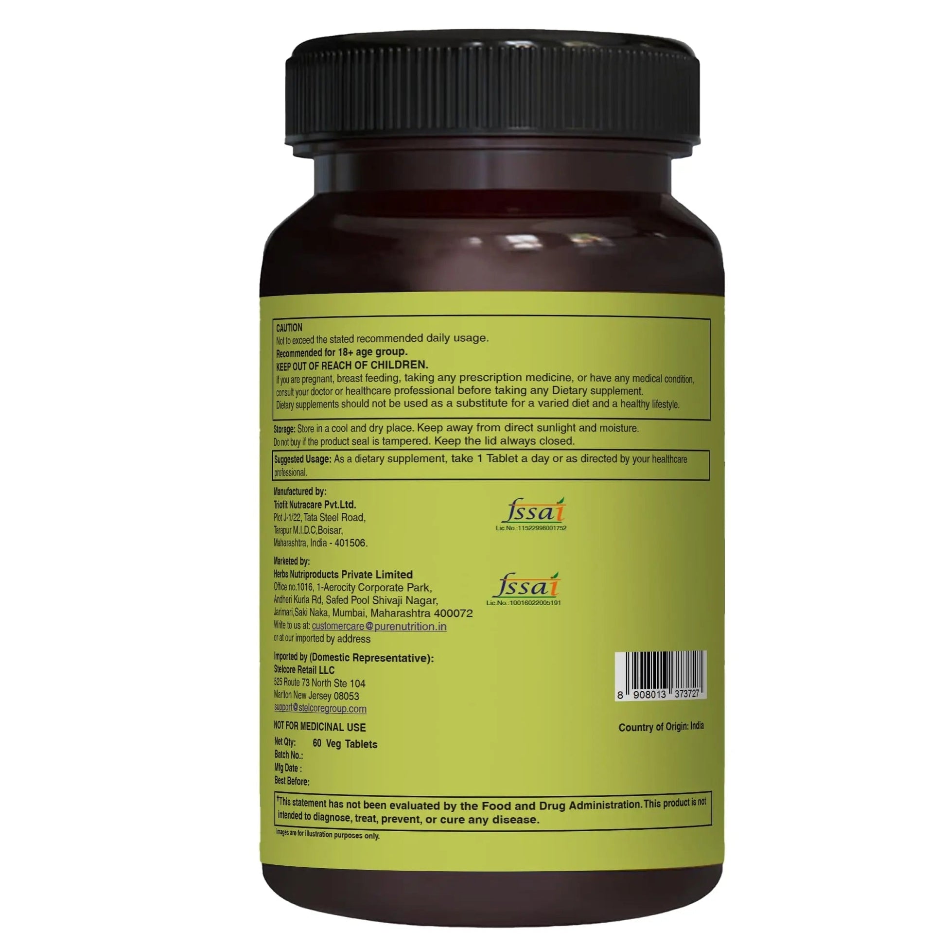 Pure Nutrition Whole Food Multivitamin for Women | 60 Tabs | One-A-Day | 100% RDA | 24 Natural Vitamins and Minerals | PURE NUTRITION NATURAL TREASURESAu supplements